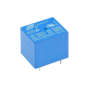 SRD-3V/5VDC/12VDC/24VDC-SL-C 10A Single Relay (5 pin)