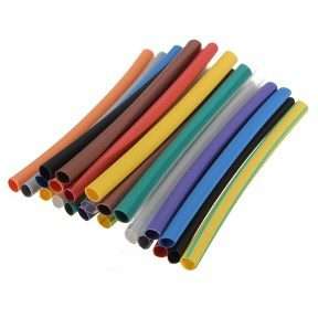 164 pcs heat shrink tubing assorted colours and sizes