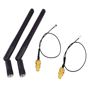 1pcs 2.4GHz 3dBi WiFi 2.4G Aerial Antenna+ 17cm PCI U Male Pigtail Cable (also for sim800l).