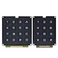 Keypad membrane plastic buttons (4x4/4x3 choose)