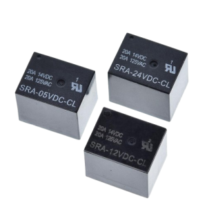 SRA-12VDC-CL, 12V DC/24V/5v DC -20A switching 5pin