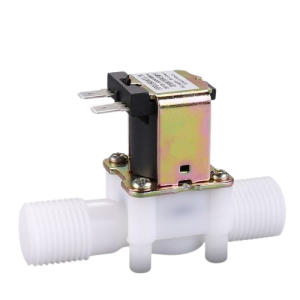 1/2 inch DC12V Pressure Normal Closed Plastic Solenoid Valve